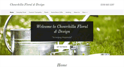 Desktop Screenshot of chowchillafloral.com