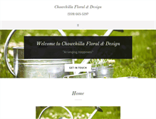 Tablet Screenshot of chowchillafloral.com